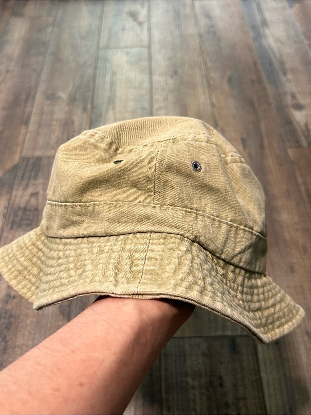 Dorfman Pacific Co DPC Authentic Hat Khaki Fisherman Bucket Hat